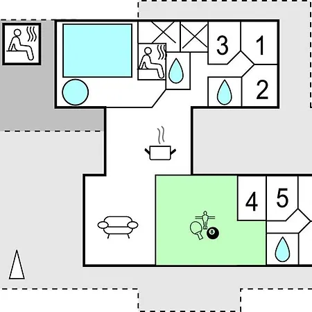 Prázdninový dům Cozy In Hvide Sande With Wifi *